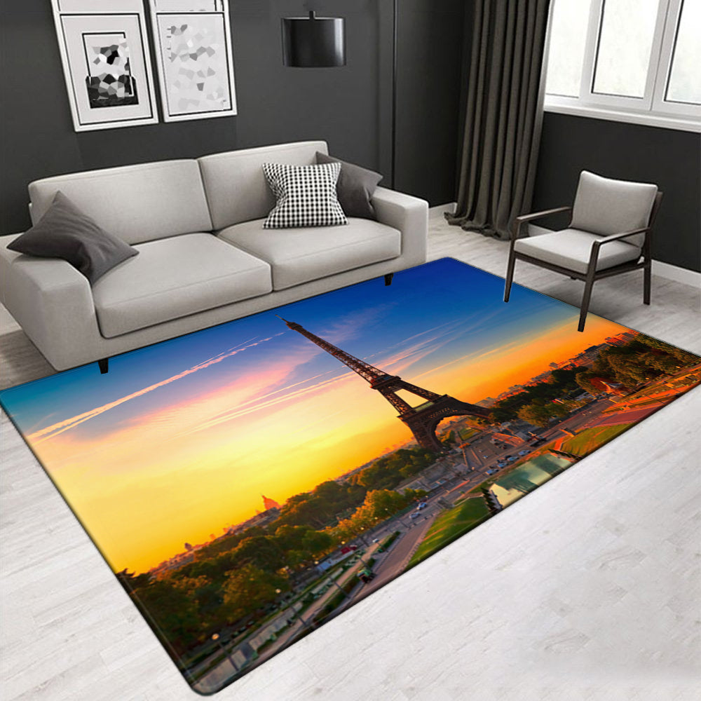 Landscape Pattern More Design Various Size Crystal Velvet Area Rug Center Carpet Living Room View Carpet
