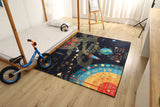 Hot Selling Products Rug for Kids Bedroom Playroom Dinosaur Carpet/City Road Map Game Carpet/Living Room Play & Learning Fun Carpet (customizable)