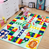 Cartoon Area Rug for Kids Room Playroom Soft Anti-skid Rectangle Carpet (customizable)