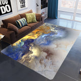 3D Cloud Pattern Various Size Crystal Velvet Area Rug Rectangle Carpet