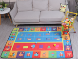 Children Bedroom Floor Rug Playroom Carpet Play & Learning with Fun (customizable)