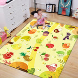 Cartoon Area Rug for Kids Room Playroom Soft Anti-skid Rectangle Carpet (customizable)