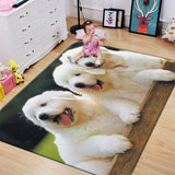 Kids Room Cartoon Rug Playroom Game/Map Anti-skid Rectangle Carpet (customizable)