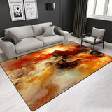 3D Cloud Pattern Various Size Crystal Velvet Area Rug Rectangle Carpet