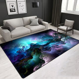 3D Cloud Pattern Various Size Crystal Velvet Area Rug Rectangle Carpet