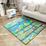 Kid's Rug Bedroom/Playroom Innovative Design Universe/Road Map Play & Learning Fun Carpet