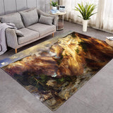 3D Movie Scenes Cartoon Character Game Pattern Area Rug Crystal Velvet Rectangle Carpet