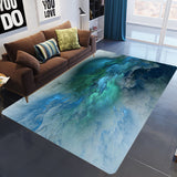 3D Cloud Pattern Various Size Crystal Velvet Area Rug Rectangle Carpet