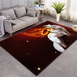 3D Printing Animal Pattern Various Size Crystal Velvet Area Rug Rectangle Carpet