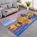 Painting Pattern More Design Various Size Crystal Velvet Area Rug Living Room Kid's Room Carpet