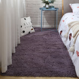 Soft Fluffy Plush Solid Color Area Rug Living Room Bedroom Carpet