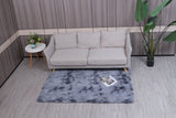 Various Color Fluffy Plush Living Room Area Rug Bedroom Rectangle Carpet