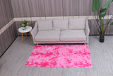 Various Color Fluffy Plush Living Room Area Rug Bedroom Rectangle Carpet