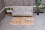 Various Color Fluffy Plush Living Room Area Rug Bedroom Rectangle Carpet